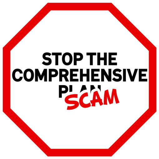 STOP THE COMPREHENSIVE SCAM MARCH 20